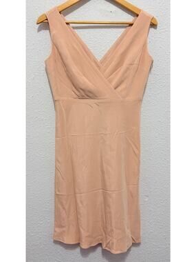 Vintage Ann Taylor Silk Dress Pink Y2K Glam Minimalist Capsule Feminine Ballet